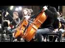 Répétition du concert du centenaire de l'Armistice dans la cathédrale de Strasbourg