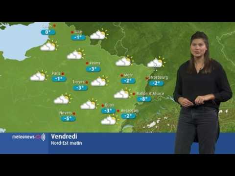 Le temps ce vendredi sera variable avec des gelées matinales