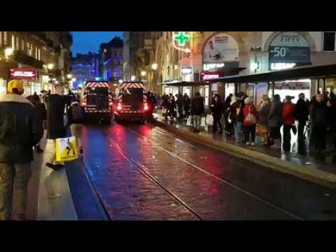 Situation confuse dans le centre-ville après des heurts entre gilets jaunes et forces de l'ordre