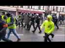 Strasbourg:  heurts entre gilets jaunes et forces de l'ordre