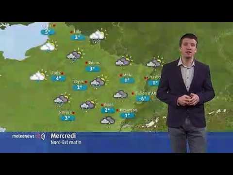 La météo du mercredi 9 janvier 2019