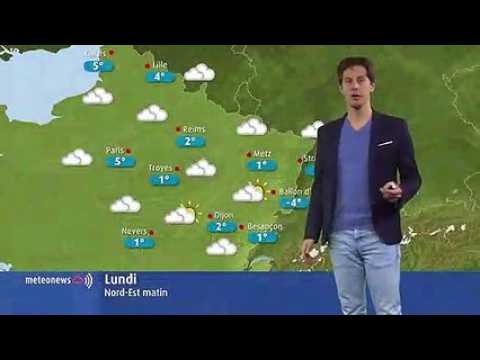 Le temps de ce lundi 7 janvier 2019 dans le Nord-Est