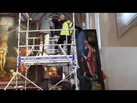Restauration du retable d'Issenheim