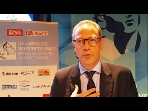 Fabian Jordan, maire de Berrwiller, primé pour les initiatives citoyennes