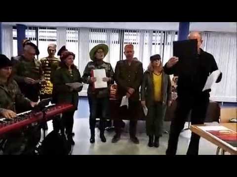 Les Scouts, cabaret de Schiltigheim, lors de la présentation de leur nouveau spectacle