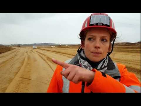Début des travaux de la gare de péage du GCO