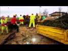 2018-12-19 - DNA - Démantèlement du QG des Gilets jaunes à Carspach dans le Sundgau