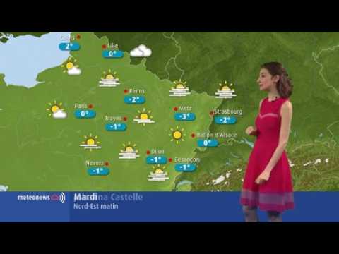 La météo en Alsace mardi 25 décembre