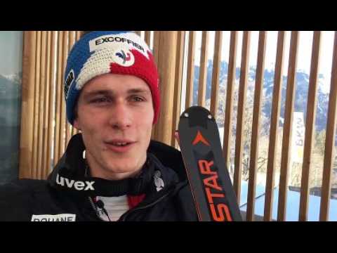 Ski alpin : Clément Noël revient sur sa victoire au Slalom de Wengen