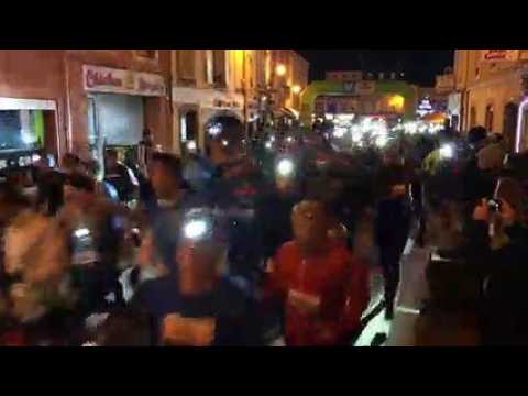 Trail : un millier de "lucioles" dans les rues de Remiremont pour la "14-18"