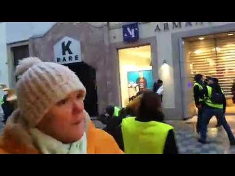 La journée de manifestation des gilets jaunes à Epinal