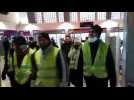 Manifestation régionale : passage des Gilets Jaunes en gare d'Epinal