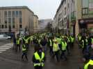 Les gilets jaunes manifestent au centre d'Epinal, les magasins ferment