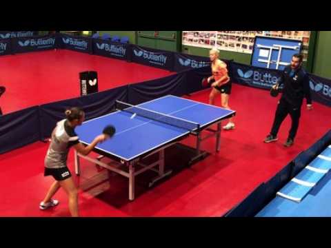 Tennis de table (Ligue des Champions) : l’échauffement avant Carthagène - Etival