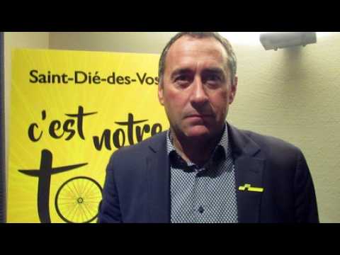 Thierry Gouvenou, directeur technique du Tour de France qui passera par Saint-Dié-des-Vosges