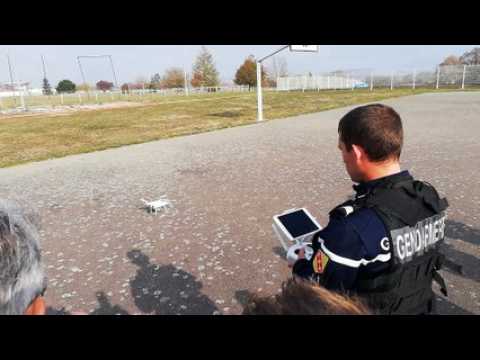 Un drone pour assurer la sécurité à la foire de Poussay