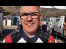 Finale Coupe de France des rallyes Chalon sur Saône Eric Mauffrey qui était leader fait une sortie de route et abandonne