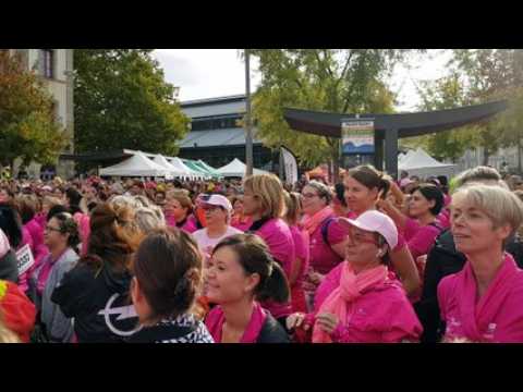 Plus de 4100 participantes aux Foulées roses 2018 à Epinal