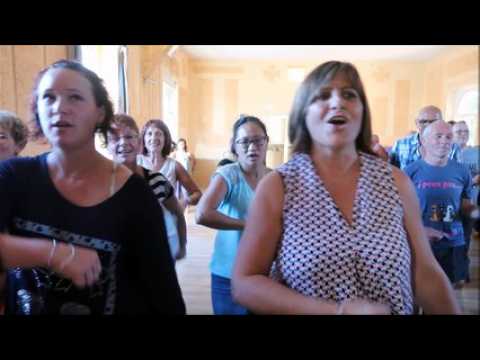 SAINT-AME La chorale Arc-en-Ciel en répétition pour rendre hommage à Johnny Hallyday