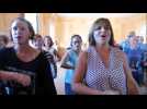 SAINT-AME La chorale Arc-en-Ciel en répétition pour rendre hommage à Johnny Hallyday