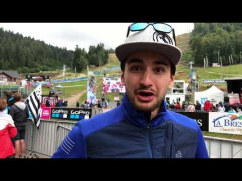 Coupe du monde de VTT à La Bresse : l'analyse de Titouan Perrin-Ganier