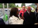 Laura Flessel, ministre des sports en visite &agrave; La Bresse - Label : Vosges Matin - Category : News