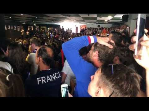 Les supporters déodatiens heureux après le deuxième but