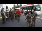 Les 140 hommes de la 5e compagnie du 1er régiment de tirailleurs d'Epinal rentrent d'une mission de 4 mois en Guyane