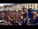 A Remiremont, les supporters s'échauffent avant le match