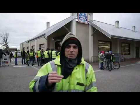 Didier Da Costa explique pourquoi il bloque les accès aux supermarchés de Châtenois