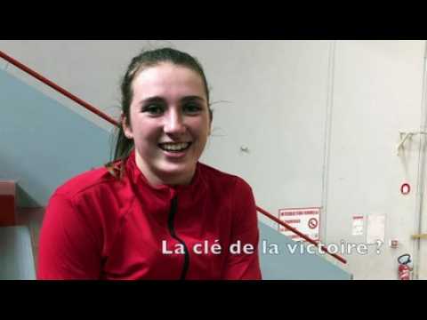 Volley-ball - Réaction de Thaïs Daden après Saint-Dié - Evreux