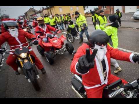 Golbey  : les Gilets Jaunes chantent une Marseillaise en fin de marche
