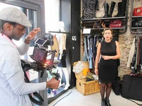 Tournage du 1er clip de Mamzelle Lety, chanteuse d’Epinal