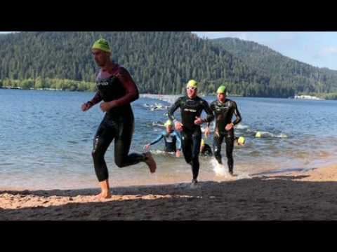 Triathlon XL de Gérardmer : sortie à l’Australienne et premiers tours de roue en vélo