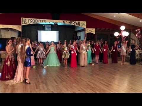 Les premiers pas de Lou Verneau comme Miss Lorraine 15/17 ans