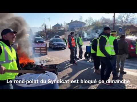 Les gilets jaunes continuent à manifester ce dimanche