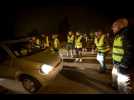 Gilets jaunes dans les Vosges : blocage du rond-point de Chavelot
