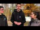 Enzo Demange, 17 ans, après sa journée Défense et Citoyenneté à la nécropole de la Fontenelle