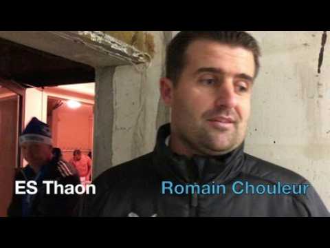 Football : la réaction de Romain Chouleur après le match ES Thaon - Saint-Louis