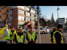 Manifestation des Gilets Jaunes devant la préfecture des Vosges