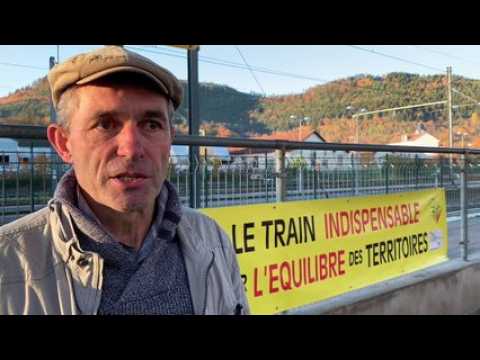 Gérard Coinchelin, secrétaire du syndicat CGT des cheminots de Saint-Dié et environs.