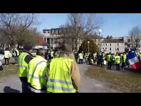 Acte XV : début du 2e rassemblement régional de Gilets Jaunes à Epinal
