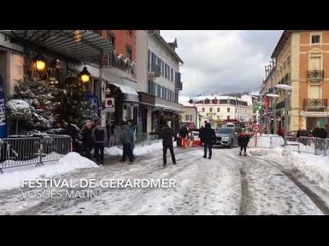 Les invités du festival du film fantastique arrivent au Grand Hôtel de Gérardmer