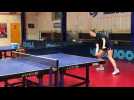 Tennis de table : les filles d’Etival à l’entraînement