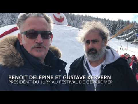 Benoît Delépine et Gustave Kervern n’en ratent pas une au festival du film fantastique de Gérardmer (Vosges)