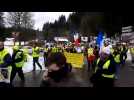 Gérardmer : manifestation dans le calme d'une centaine de Gilets Jaunes