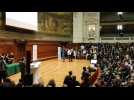 La remise des m&eacute;dailles des Meilleurs ouvriers de France &agrave; la Sorbonne - Label : Vosges Matin - Category : News