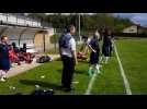 Un match de football entre des pr&ecirc;tres et l'US Raon pour le Denier - Label : Vosges Matin - Category : News