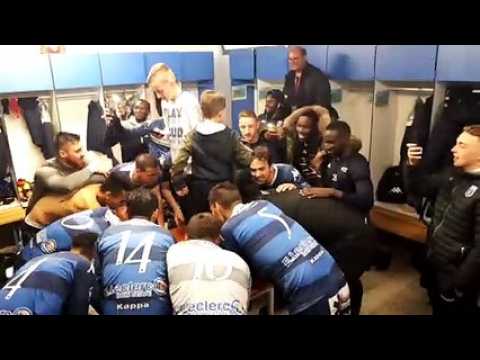 Football : La joie des Raonnais après la victoire face à Thaon