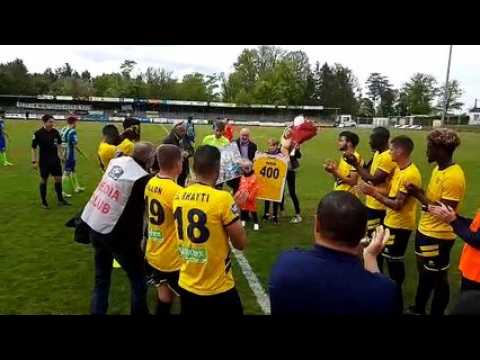 Football : 400e pour Olivier Robin avec Epinal qui met fin à sa carrière